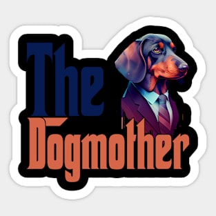 Dachshund Dog Mom Dogmother Dogs Mommy Rottie Sticker